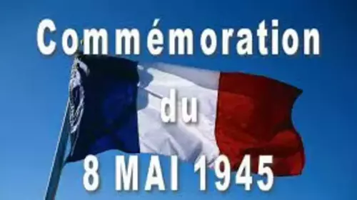 Invitation à la cérémonie de commémoration du 8 Mai 1945