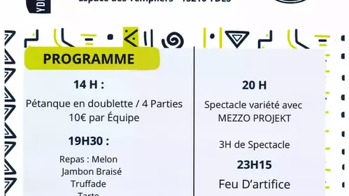 Fête d'été 14 Août 2024