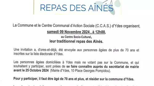 Repas des Aînés